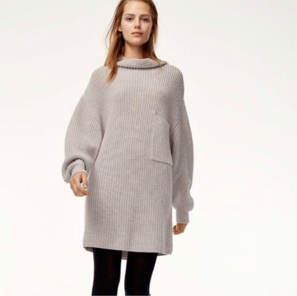 Aritzia Wilfred Montpellier Sweater Dress - Picture 10 of 12